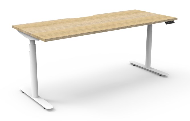 Black Frame - Natural Oak Top